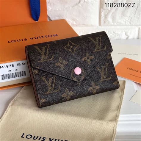 louis vuitton with pink inside|pink louis vuitton wallet.